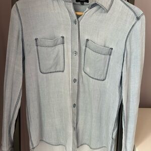 Talula Sky Blue Denim Shirt XXS